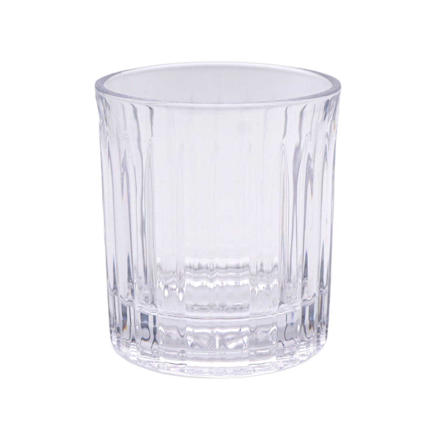 Rotierendes Whiskeyglas Rillen