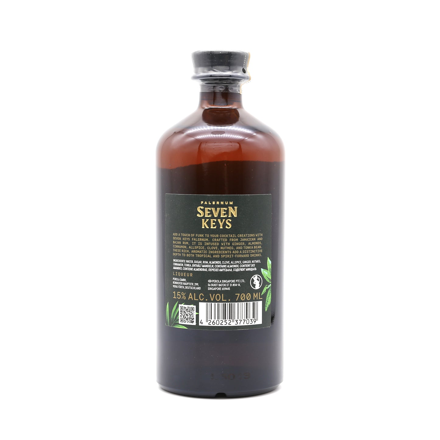 SEVEN KEYS Falernum Likör 0,7 l