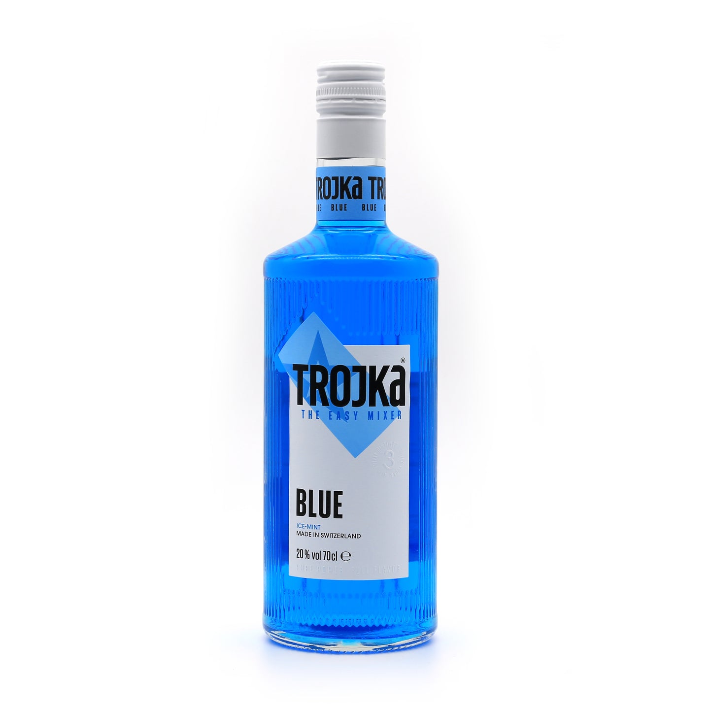 Trojka Blue Vodka (Eisbonbon, Minze) 0,7 l