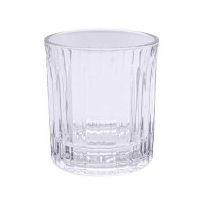 Rotierendes Whiskeyglas Rillen