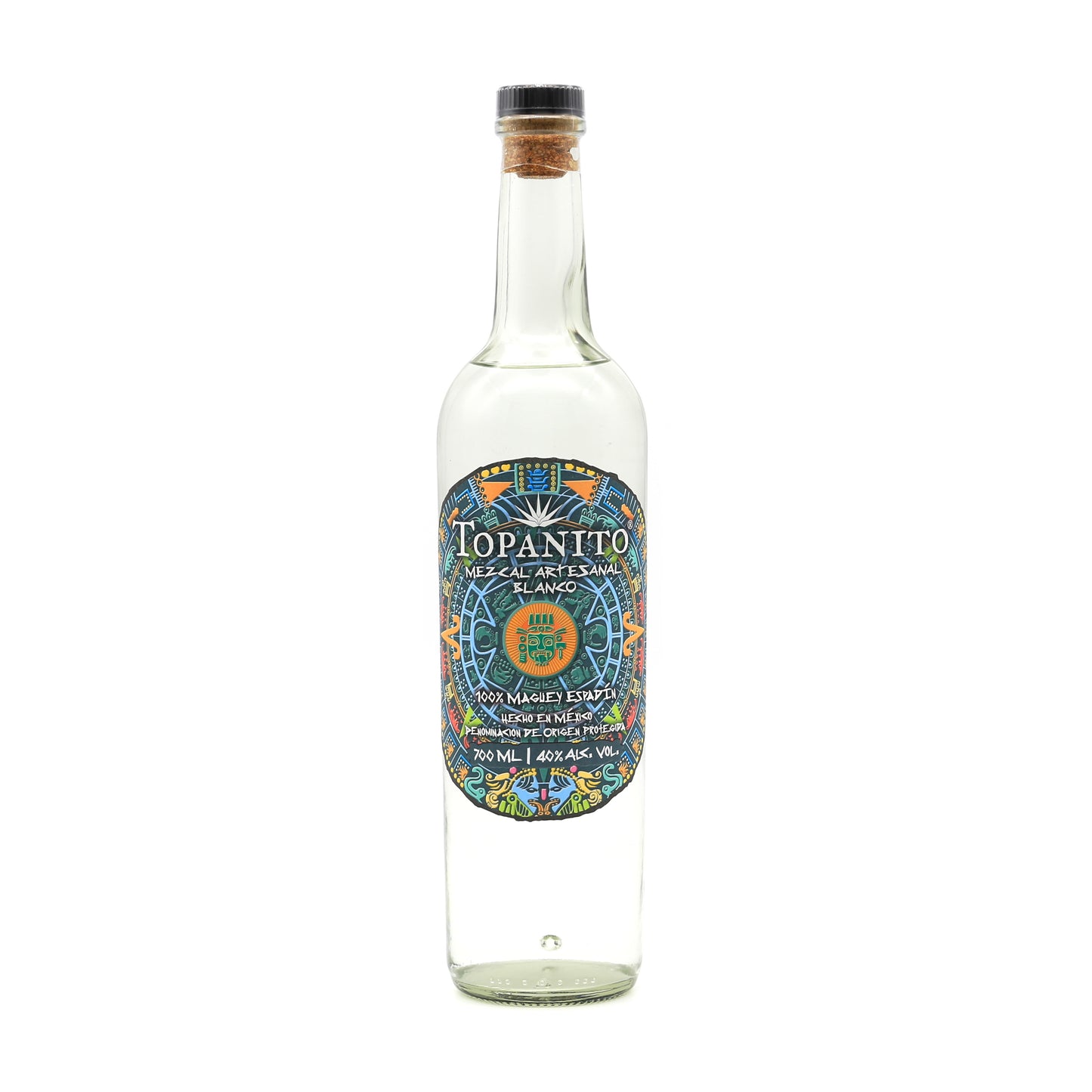 TOPANITO Mezcal Artesanal 100% Espadín 0,7 l
