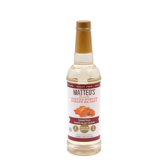 Matteo’s - Karamell-Pekannuss - Kaffeesirup (zuckerfrei) 750ml