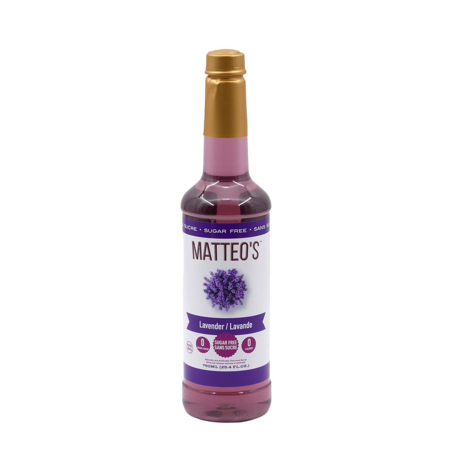 Matteo’s - Lavendel - Kaffeesirup (zuckerfrei) 750ml