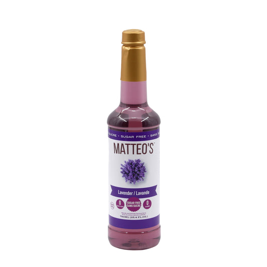 Matteo’s - Lavendel - Kaffeesirup (zuckerfrei) 750ml