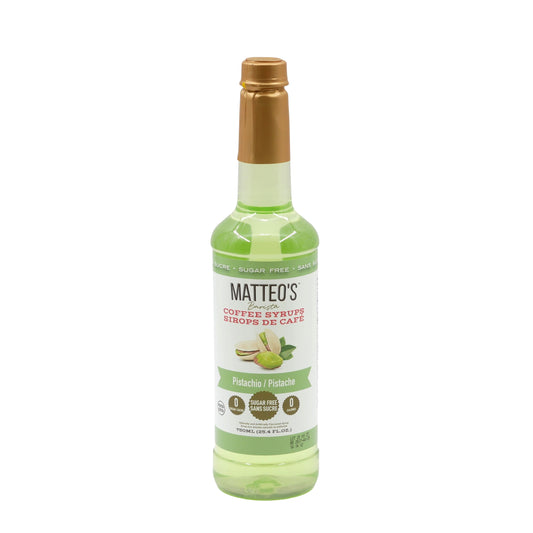 Matteo’s - Pistazie - Kaffeesirup (zuckerfrei) 750ml