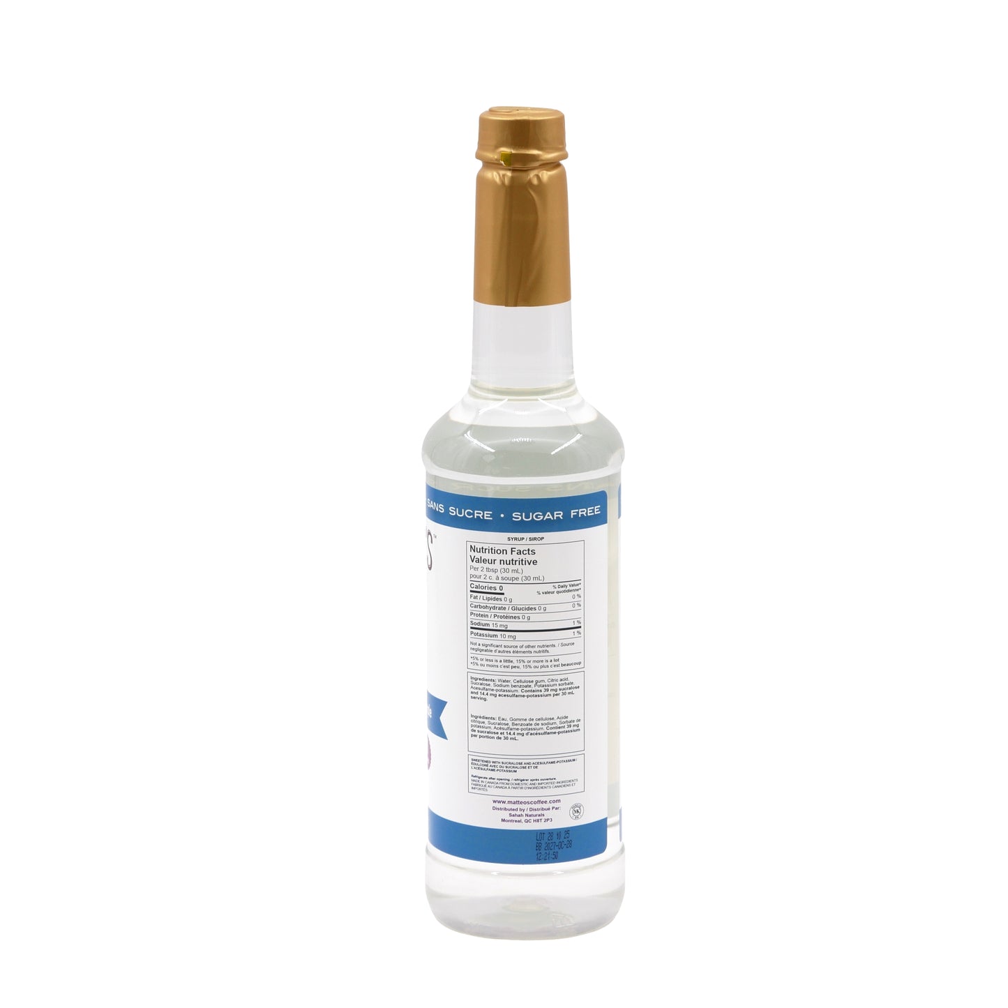 Matteo’s - Simple Syrup (zuckerfrei) 750ml