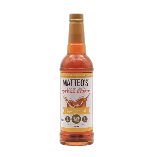 Matteo’s - Karamell - Kaffeesirup (zuckerfrei) 0,75 l