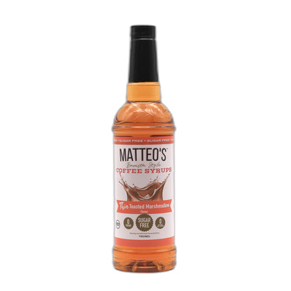 Matteo’s - Toasted Marshmallow - Kaffeesirup (zuckerfrei) 0,75 l