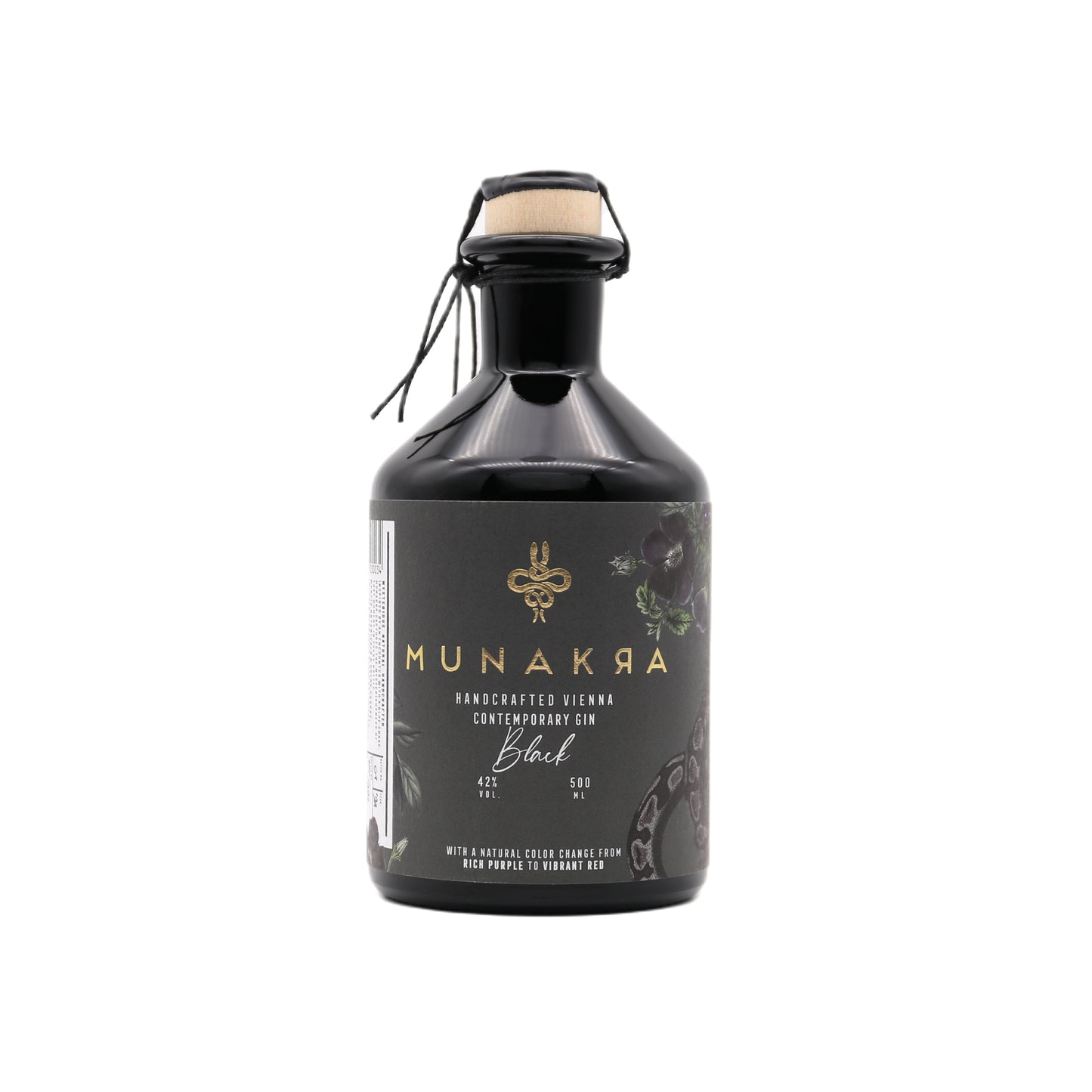 Munakra Vienna Black Contemporary Gin 0,5 l