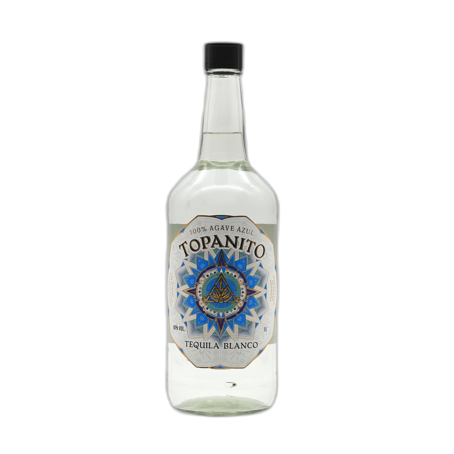 TOPANITO Blanco 100 % Agave Tequila 1 l