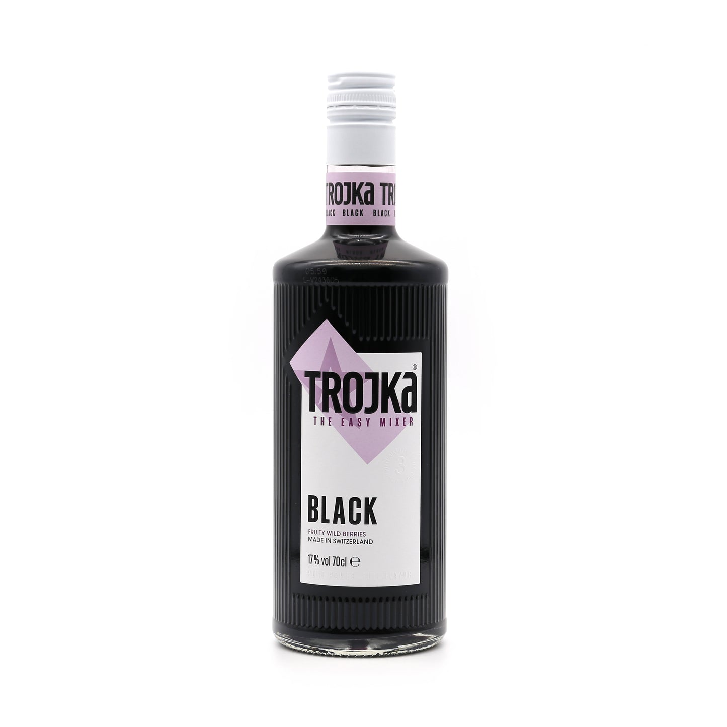 Trojka Black Vodka (Waldbeeren) 0,7 l